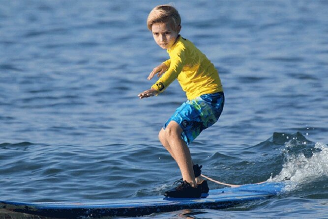 Outrageous Surf ScHool Lesson on Lahaina Side - Learning in warm, shallow water