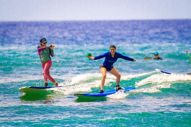 Private 2 hour Surf Lessons with Experienced Coaches - Boards, clothing, and comfort in the water