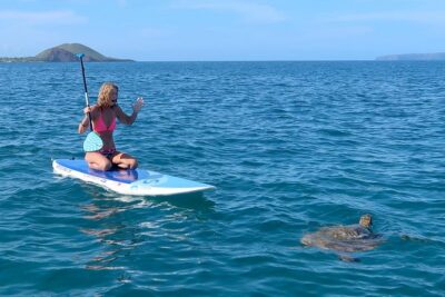 Private Beginner Paddleboard Lesson with Snorkel in Turtle Town