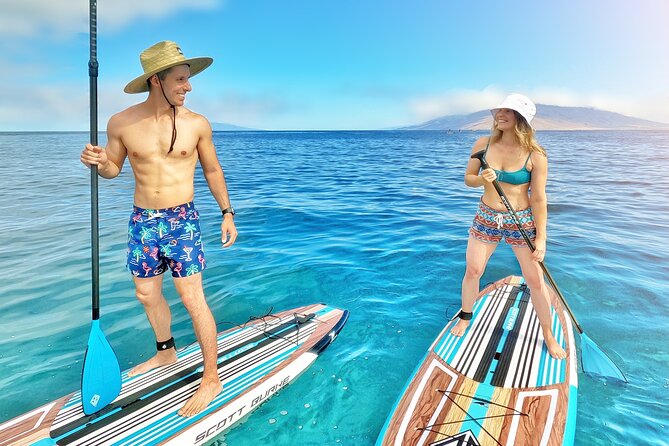 Private Stand Up Paddle Boarding Tour in Turtle Town, Maui - Paddling along the South Maui coast