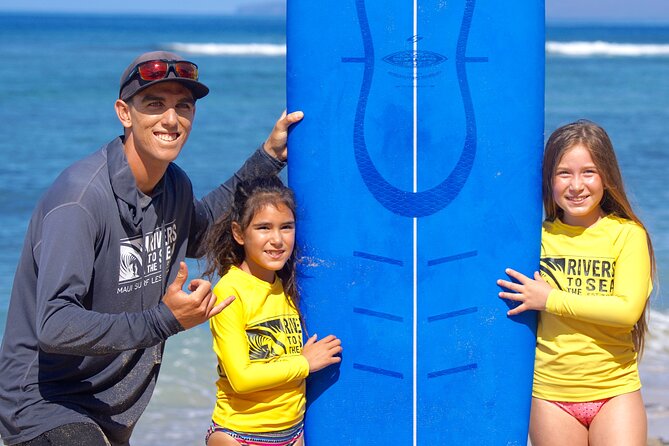 Private Surf Lesson for Two Near Lahaina - What happens at Rivers to the Sea