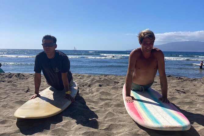 Private Surf Lessons in Lahaina, Maui - The rocky bottom and other practical cautions