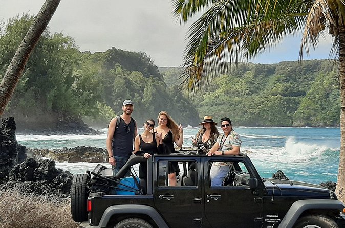 Road To Hana: Maui Waterfall Hiking Tour in Private Jeep - Walking under the bamboo forest
