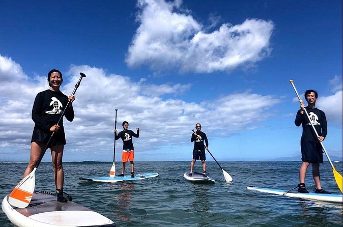 Semi Private Stand Up Paddle Boarding (SUP) Class at Kalama Beach in Kihei - A note about the instructor experience