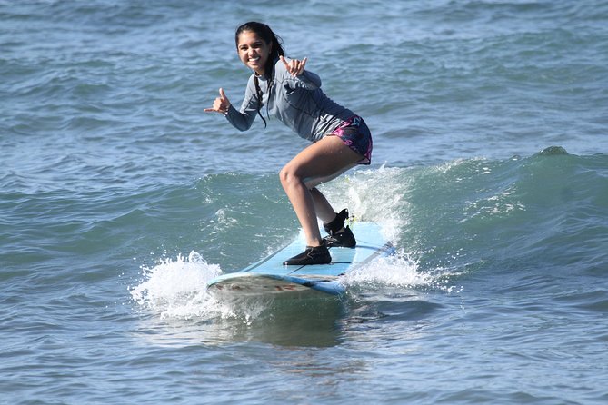 Semi-Private Surf Lesson - 3 Students 1 Instructor - Sand practice before you paddle out