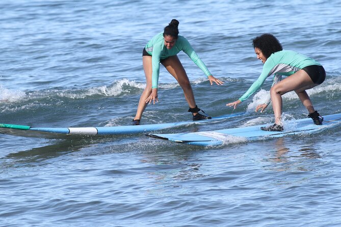 Semi Private Surf Lesson 4 Students 1 Instructor - Boards Are Included, Which Keeps It Simple