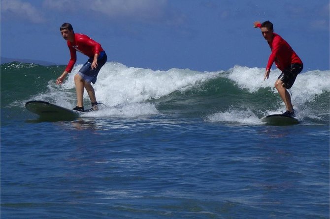 Semi-Private Surf Lesson at Kalama Beach in Kihei - A short shore lesson before the waves