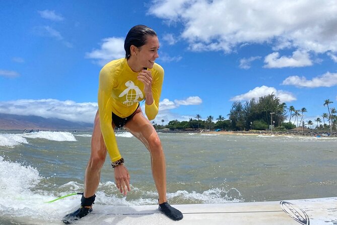 Semi-Private Surf Lesson at Kalama Beach in Kihei - Learning at Kalama Beach in Kihei