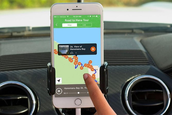 Shaka Guide Maui "Classic" Road to Hana Audio Driving Tour - Start in Kahului, then stock up in Paia