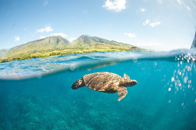 Snorkel Sail Adventure off Ka'anapali Beach, Maui - The ride to the reef