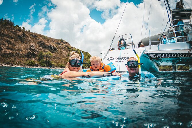 Snorkel Sail Adventure off Ka'anapali Beach, Maui - What lunch looks like onboard
