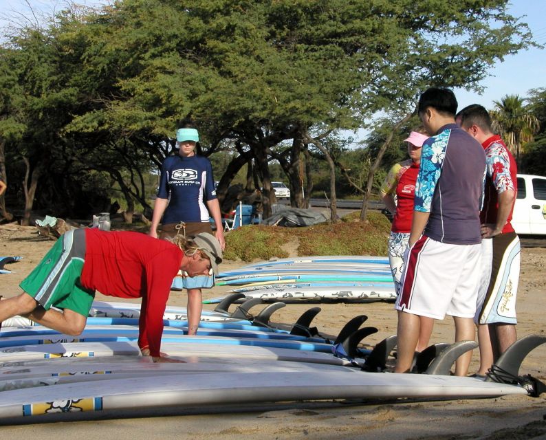 South Maui: Kalama Beach Park Surf Lessons - What your two hours at the beach look like