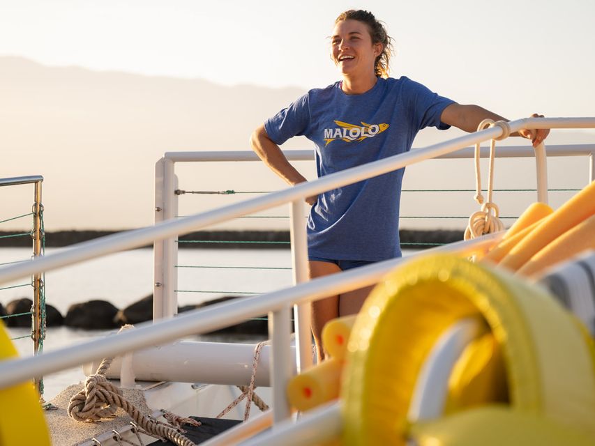 South Maui: Snorkel to Coral Gardens or Molokini Crater - The ride across Maalaea Bay