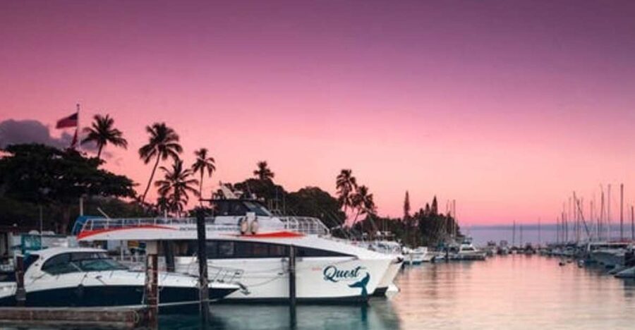South Maui: Sunset Cruise with 4-Course Dinner and Drinks - Leaving from Maui Harbor Shops
