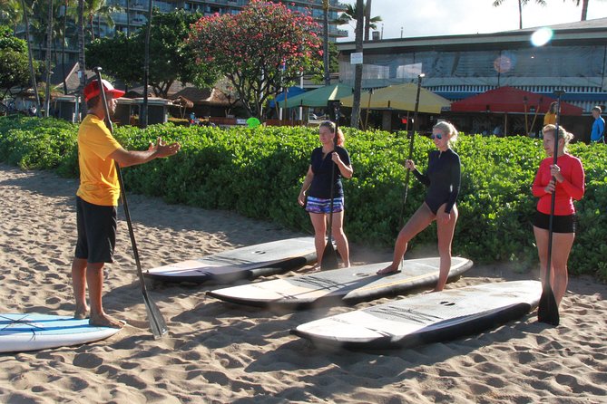 Stand-Up Paddle Board Lesson at Ka'anapali Beach - Key points to know before booking