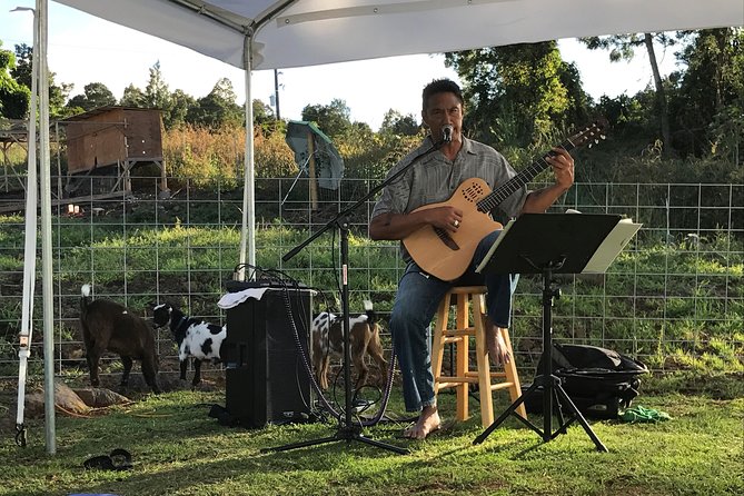 Sunset Maui Goat Yoga with Live Music - Arriving at 936 Keanuhea Street in Kula