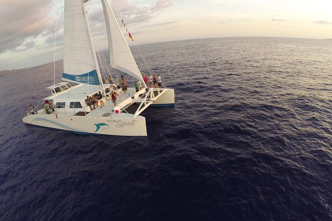 Sunset Sail from Ma'alaea Harbor - The sunset is the main event