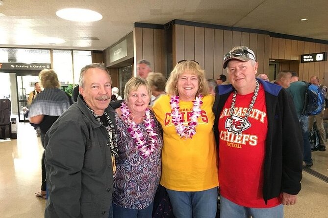 Traditional Airport Lei Greeting on Kahului Maui - The welcome feels most special for first-time arrivals