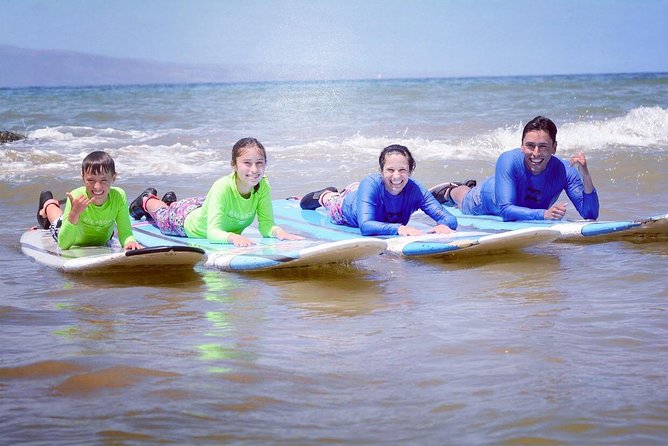 Waves Hawaii Surf School in Kihei Maui - The land lesson teaches more than standing up