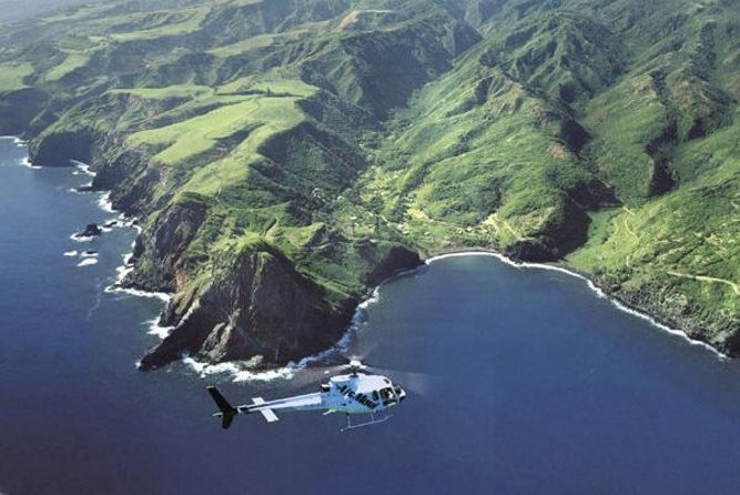 West Maui and Molokai 60-Minute Helicopter Tour - Lifting off from Kahului Heliport